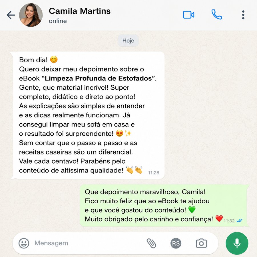 Depoimento de cliente