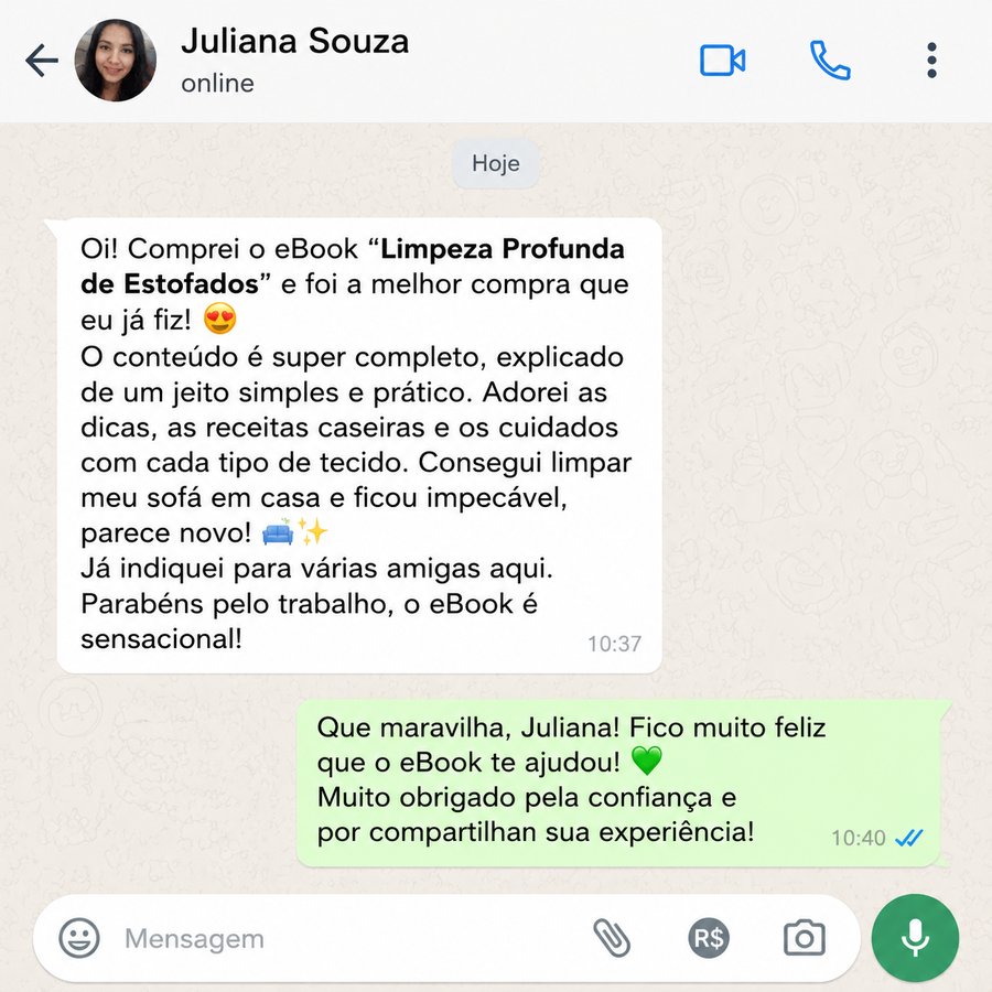 Depoimento de cliente